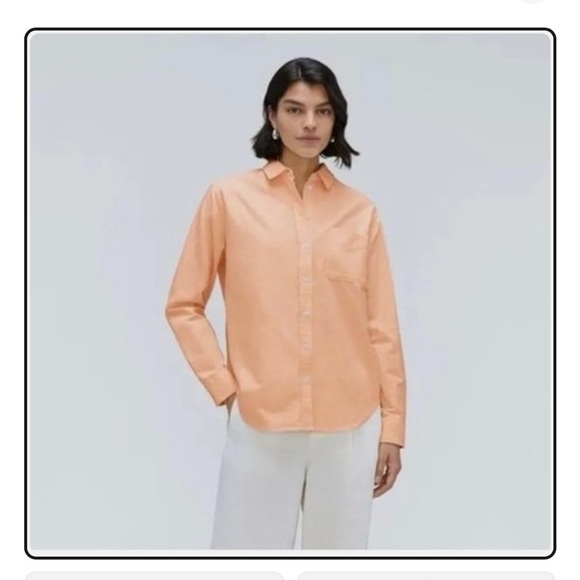 Everlane Tops - Everlane | The Must-Have Oxford Shirt in Apricot